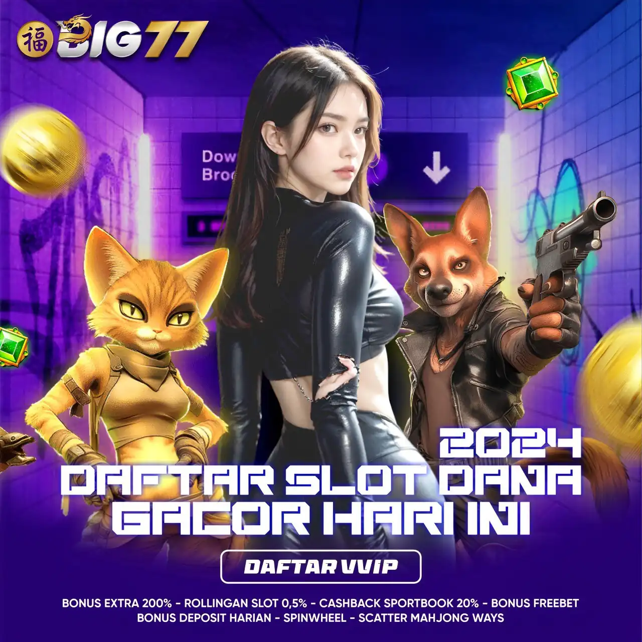 BIG77: Daftar Link Slot Gacor Dana 5.000 Online Terpercaya